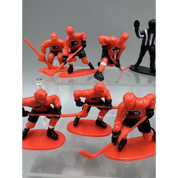 Kaskey Kids NHL Figures Philadelphia Flyers Penguins Rangers & Referee Lot Of 13 - Picture 2 of 7